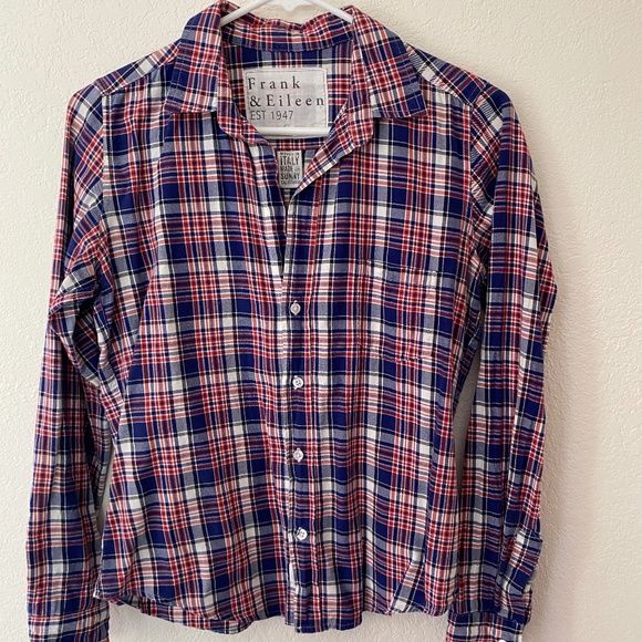 Frank and Eileen Plaid Cotton Buttondown - Picture 1 of 4